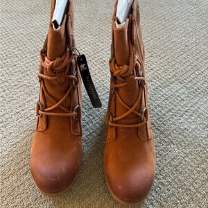 SOREL Joan Of Arctic Wedge II Iced Tea Size 9